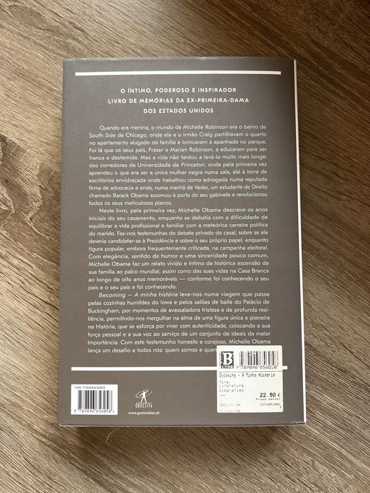 Becoming A Minha História - Michelle Obama