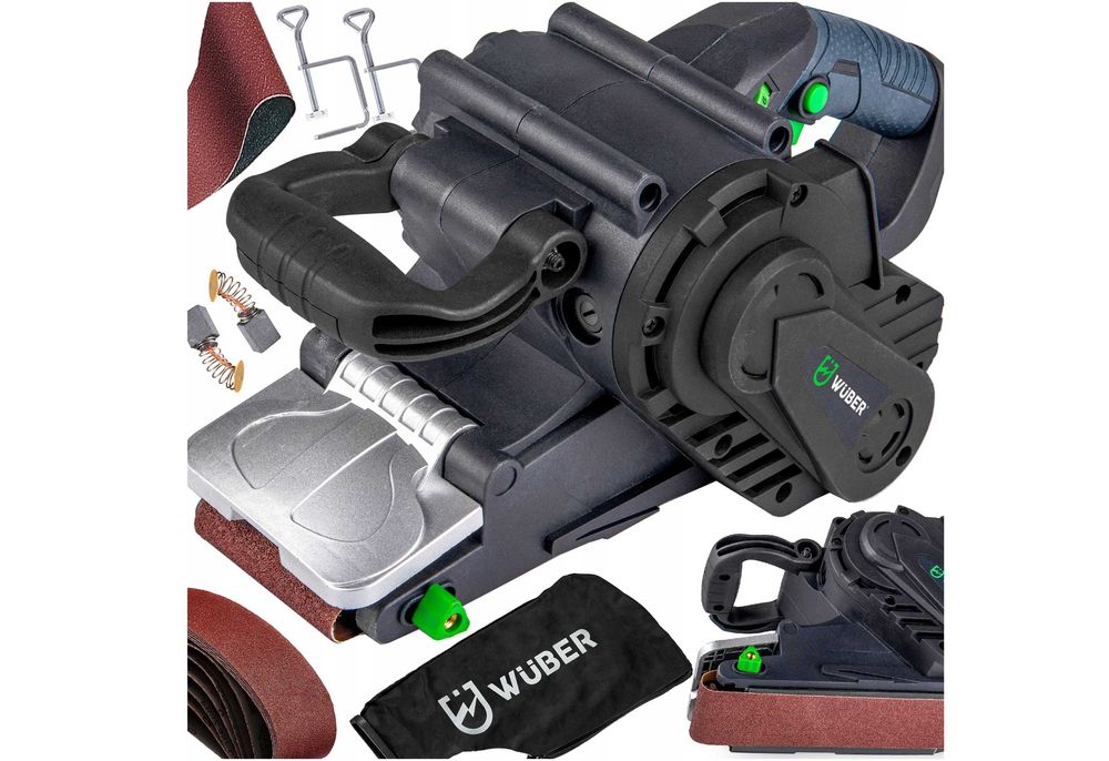 SZLIFIERKA TAŚMOWA czołg do drewna Z REGULACJĄ 1900W 230V 2348