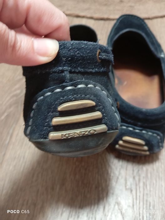 мокасины замшевые Kenzo
