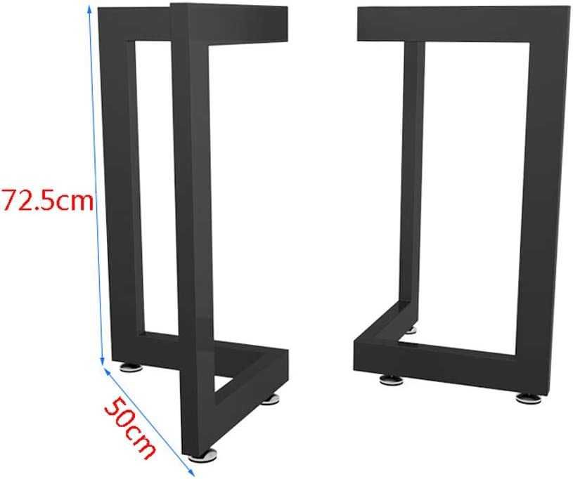 2x metalowe nogi stół konsola biurko