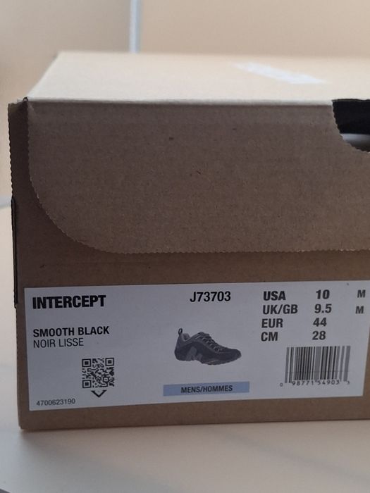 Кросівки Merrell Intercept 40,41,5,43,5,44,44,5,46,5,48,50