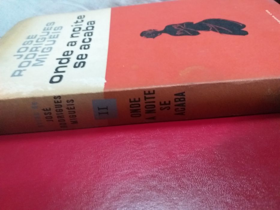 Livro " Onde a noite se acaba" de José Rodrigues Miguéis (Antigo 1968)