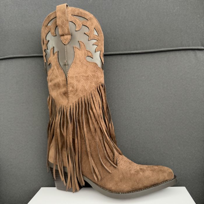 Botas texanas 37 castanhas novas