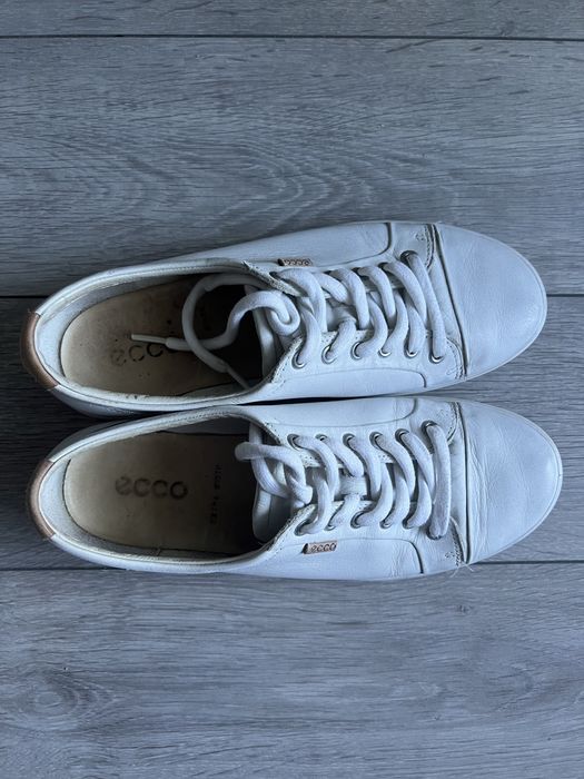 ECCO SOFT 7 W Damskie skórzane sneakersy