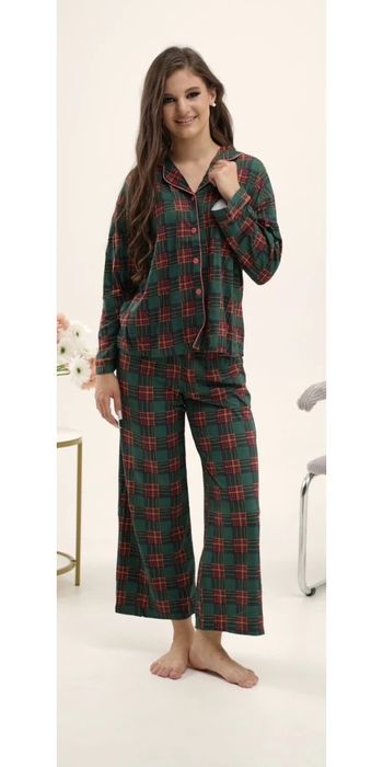 Піжама клітинка жіноча