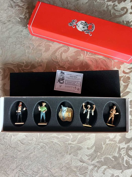 Blake e Mortimer O Mistério da Grande Pirâmide II 5 Figuras PIXI mini