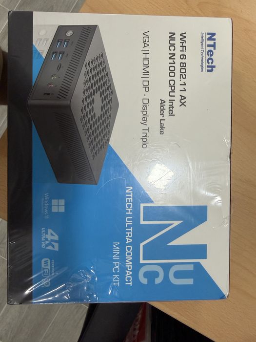 Mini Pc 16gb ram 480gb disco - novo - selado