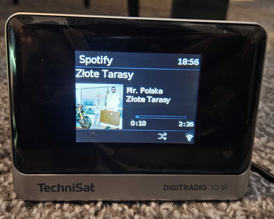Tuner Radio sieciowe DAB+, FM, internetowe TechniSat Digitradio 10 IR