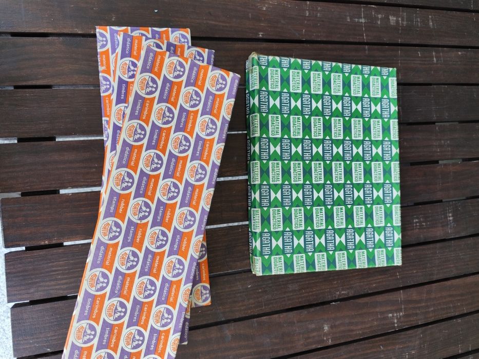 Carimbos Agatha Material Didático antigos