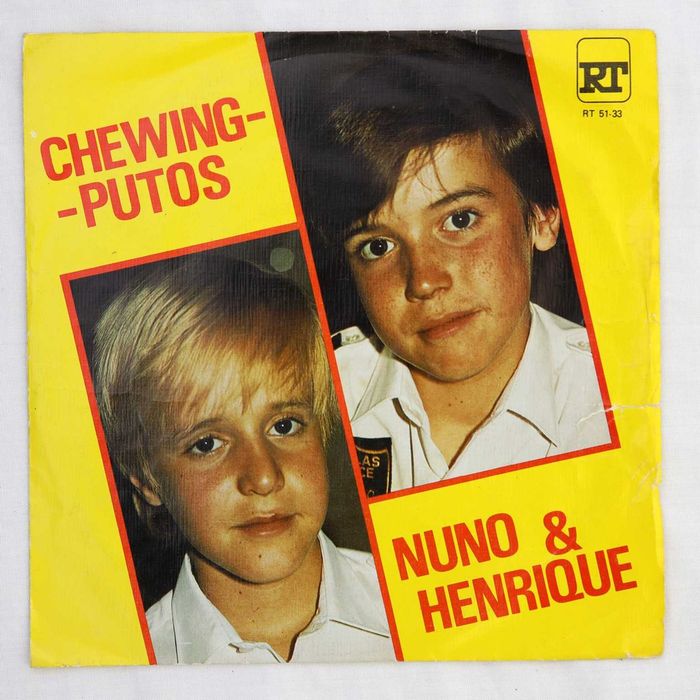 Disco Vinil Single Nuno & Henrique Chewing-Putos
