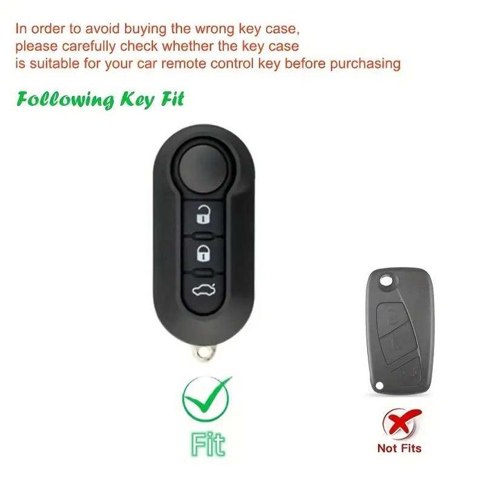 Etui na kluczyk Fiat 500