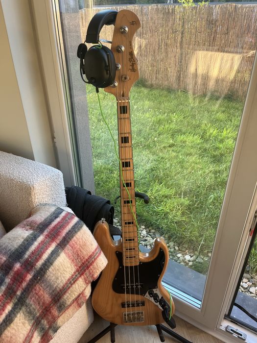 Gitara basowa Harley Benton JB-75MN NA Vintage Series