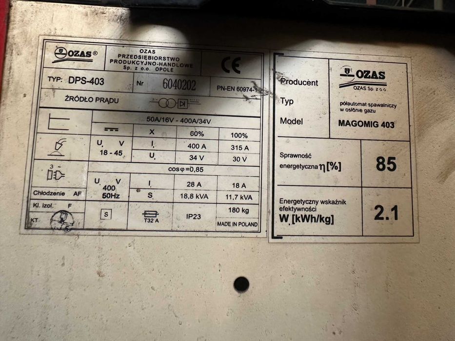 Ozas Magomig - 403 ( DPS) spawarka