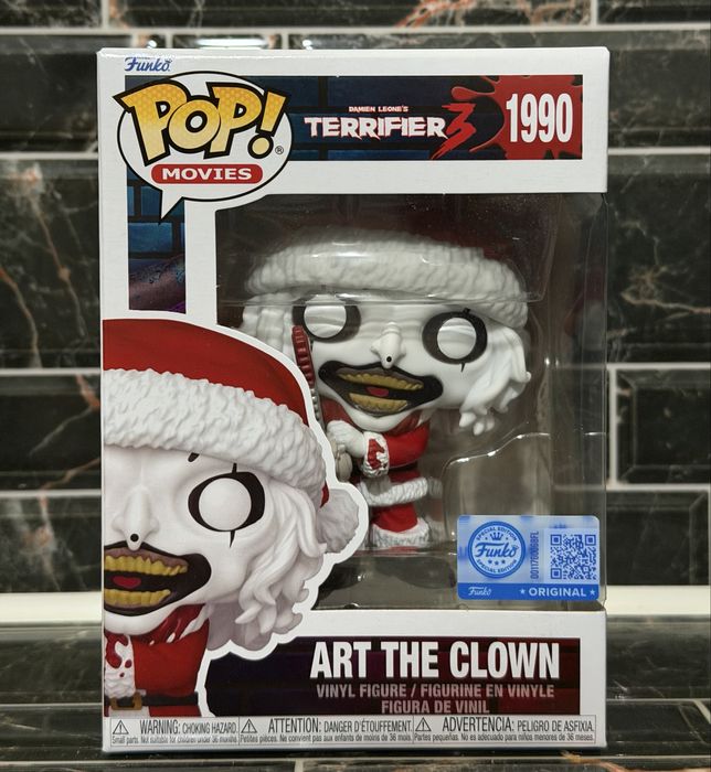 Funko Pop! Art the Clown Santa Suit 1990 Terrifier 3