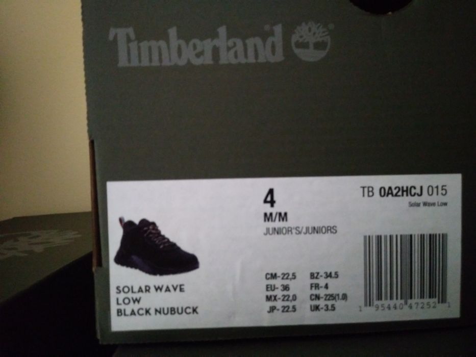 Buty Timberland solar wave low roz.36(22,5cm.)