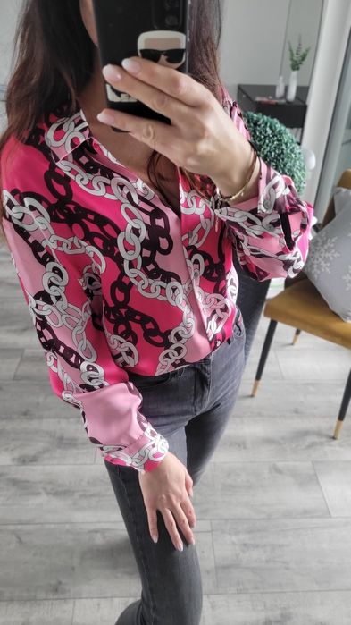 Elegancka koszula bluzka lejąca Dunnes M