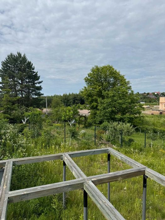 Підготовлена ділянка у Музичах: фундамент, вода, септік, світло, озеро