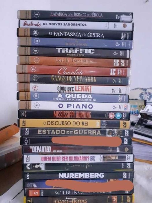 Lote de 20 filmes em dvds