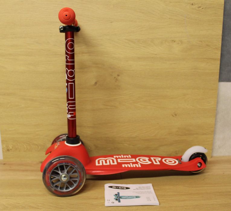 Mini micro hulajnoga balansowa czerwona
