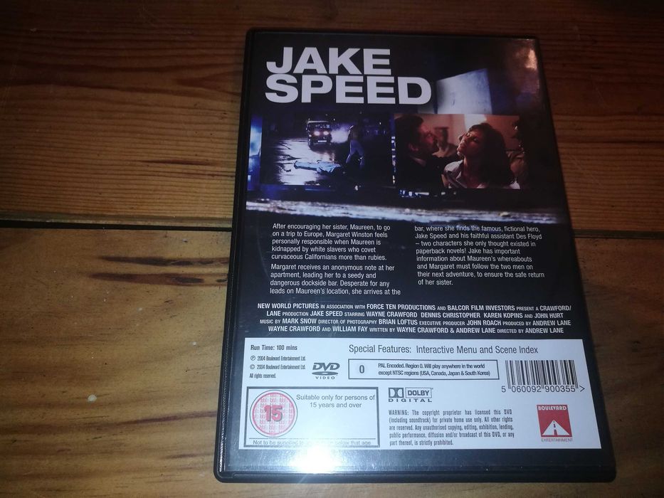 JACK SPEED DVD (sem legendagem - áudio Inglês)