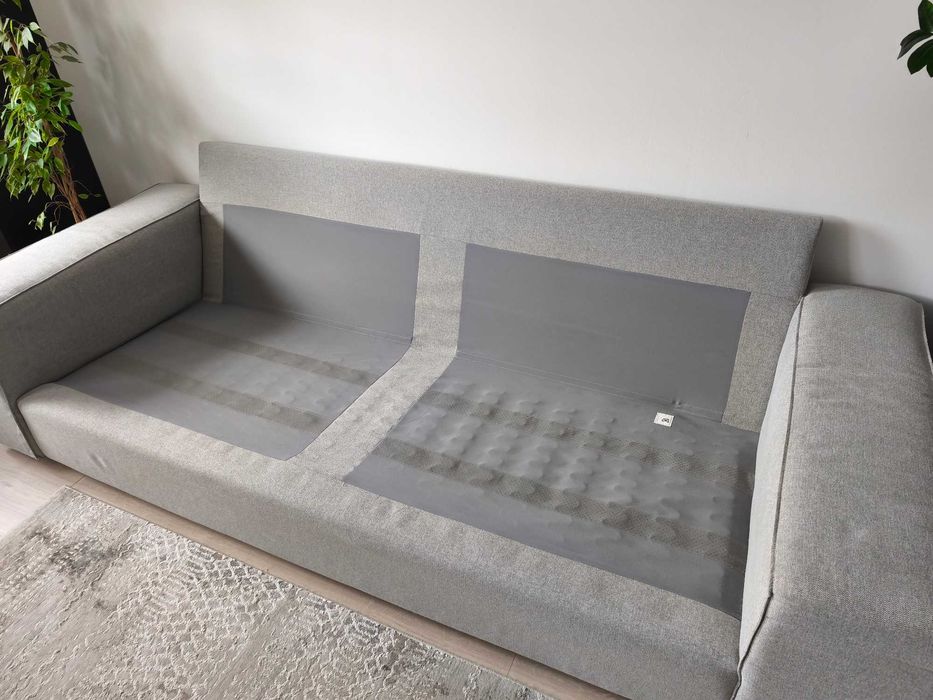 Kanapa Ikea do salonu kolor szary