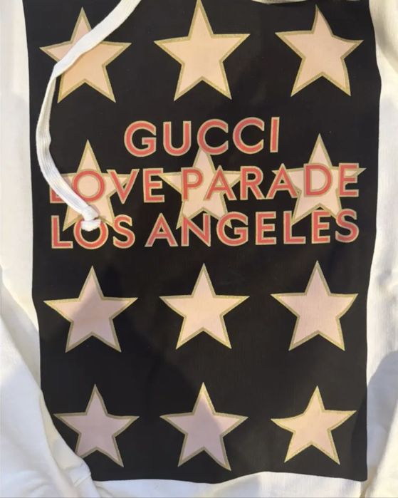 hoodie gucci love parade la