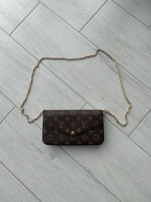 Сумка Louis Vuitton Pochette Felicie Оригінал Нова Клатч Louis Vuitton