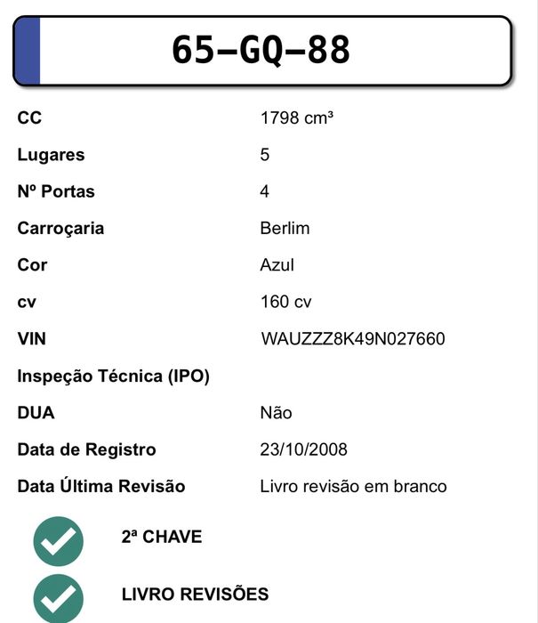 Audi A4 1.8 TFSi - 170cv - Nacional