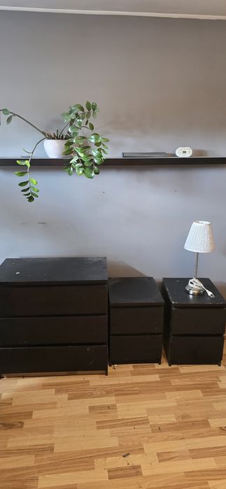 Komoda i dwie szafki