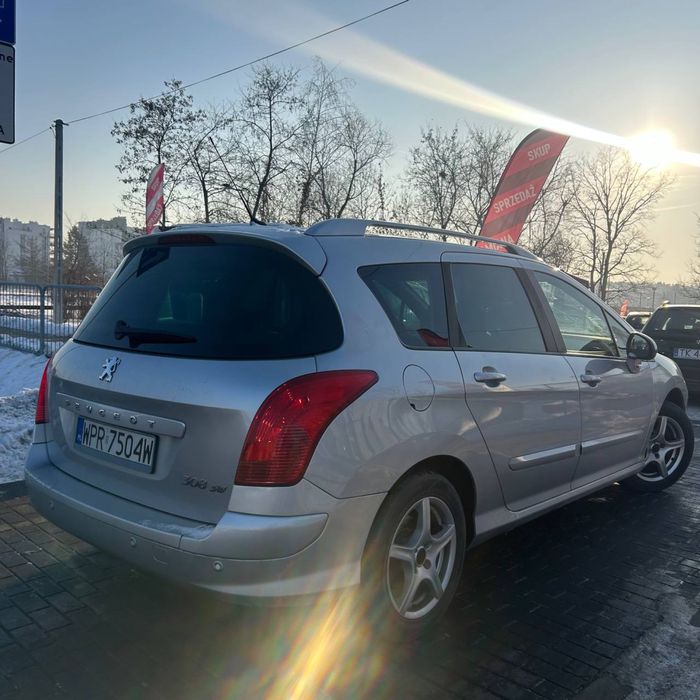 Peugeot 308SW 1.6TurboBenzyna///Automat///BezRdzy///SuperStan///