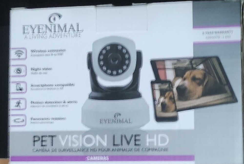 Pet vision câmera