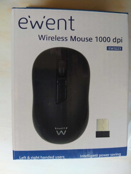 Rato sem fios Ewent novo caixa selada