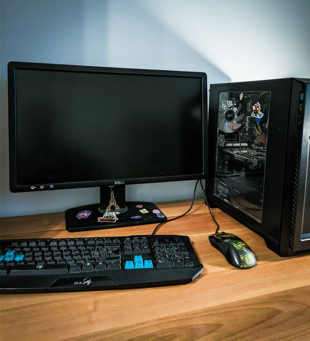 Компакный ПК (Gtx 1050, pentium g4600, 24gb ram, SSD) + Монитор: 15 000 ...