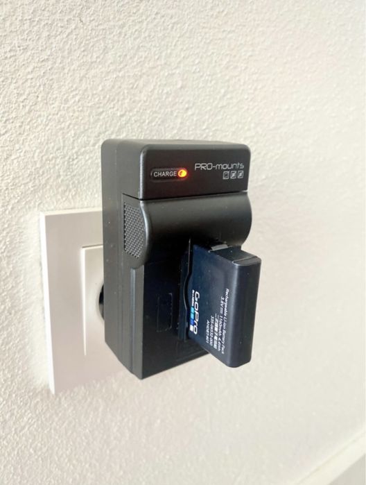 Baterias e carregador GoPro