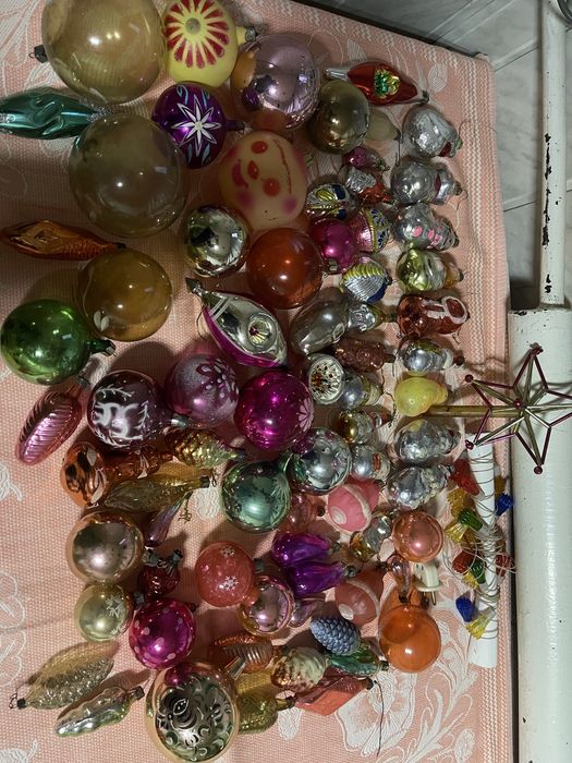 Елочные игрушки СССР 70шт