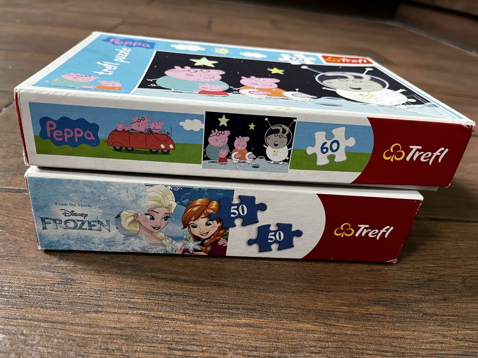 Дитячі пазли Trefl та Castorland  на 4+  років