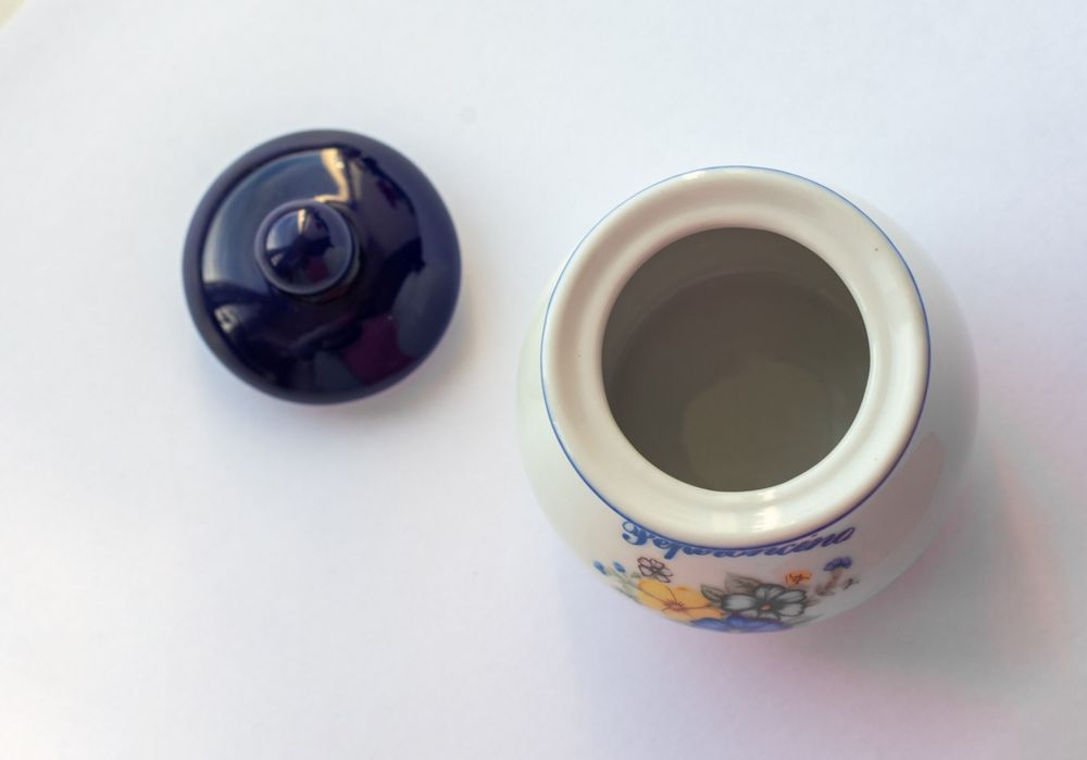 Вінтажна Італійська порцеляна з ручним розписом, спеції