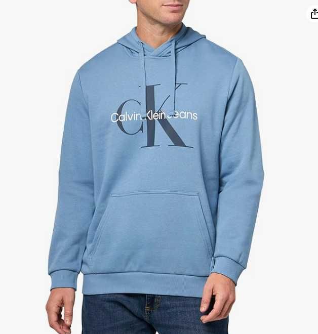 Чоловіче худі на флісі calvin klein