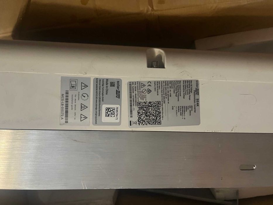 Falownik- Inwerter SOLAR EDGE 4K