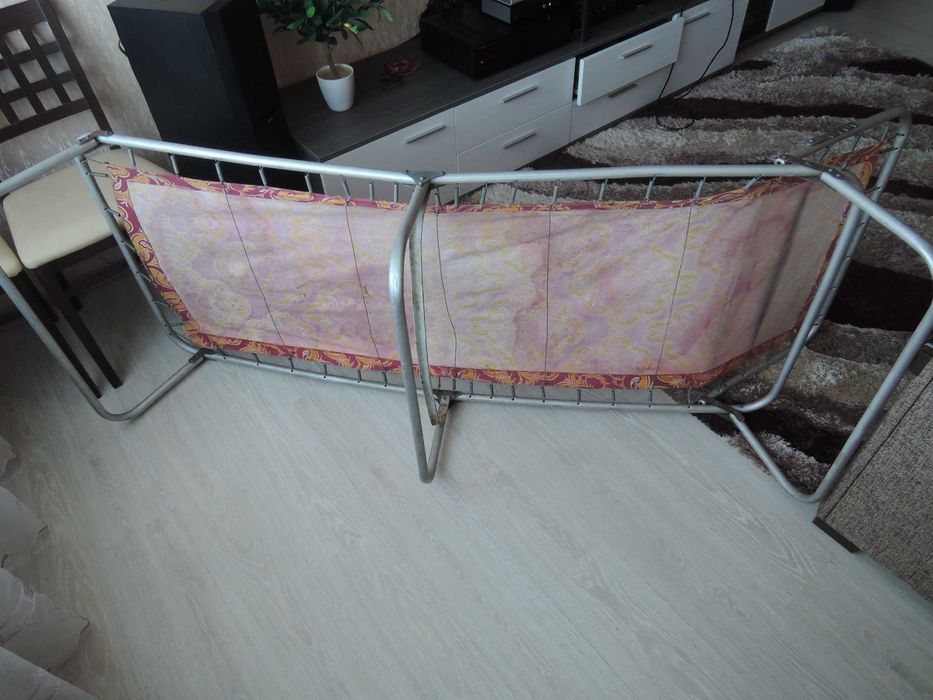 Раскладушка алюминиевая