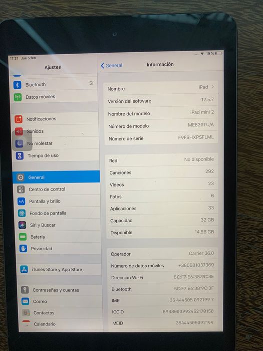 iPad mini 32 Gb 2014