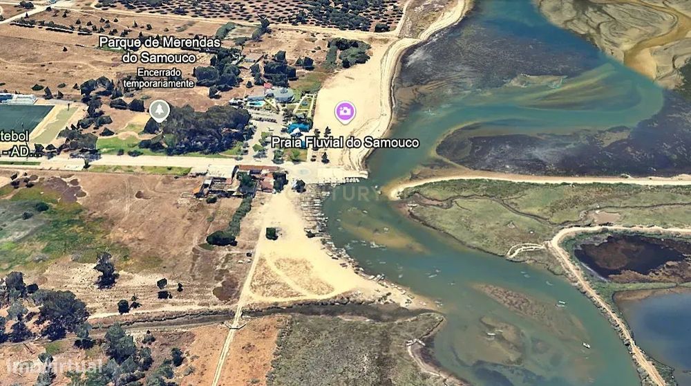 Terreno Urbano – 5.700m² – Ao lado da Praia Fluvial do Samouco