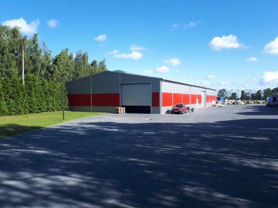 Hala magazynowa, stalowa 20x45x5m 900m2