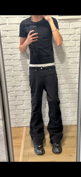 h&m flared type jeans клеш джинсы