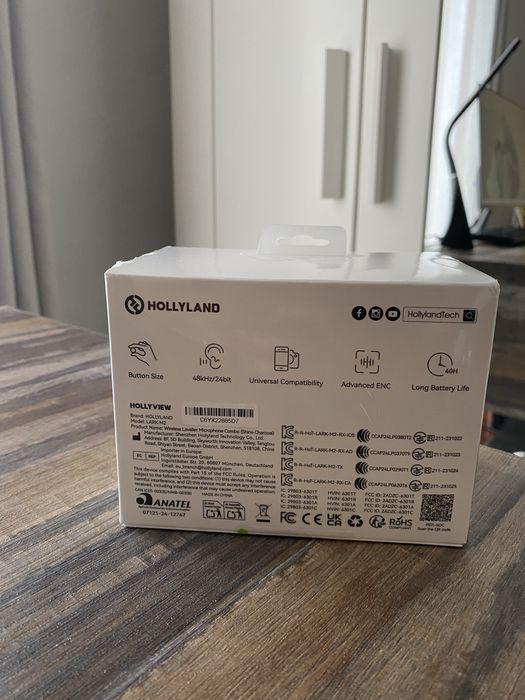 Microfone Hollyland Lark M2 Combo NOVO