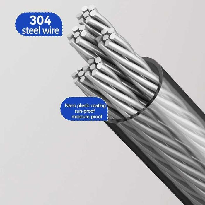 Estendal de roupa com 4m que aguenta com mais de 20 KG