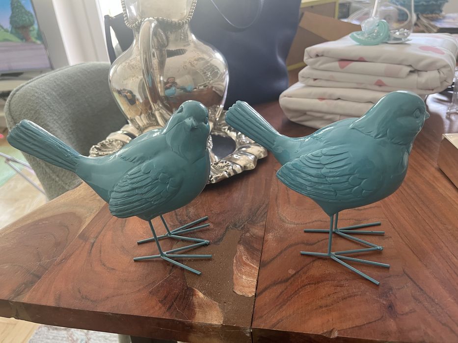 Vendo dois passaros decorativos da Area