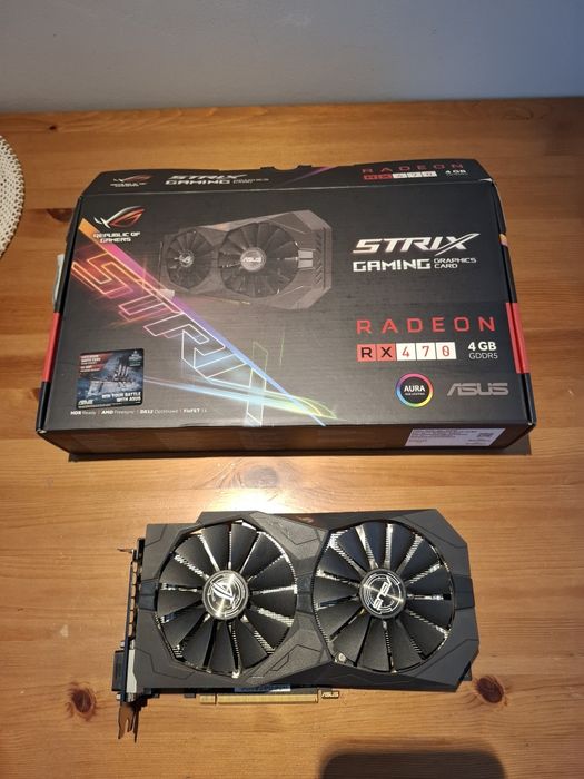 Karta graficzna ASUS Radeon RX470 Strix Gaming 4GB