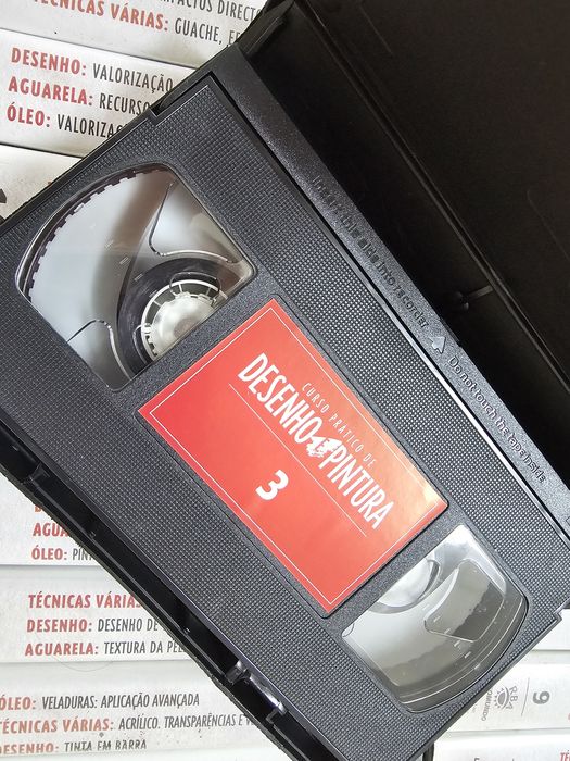 Curso prático de desenho e pintura VHS