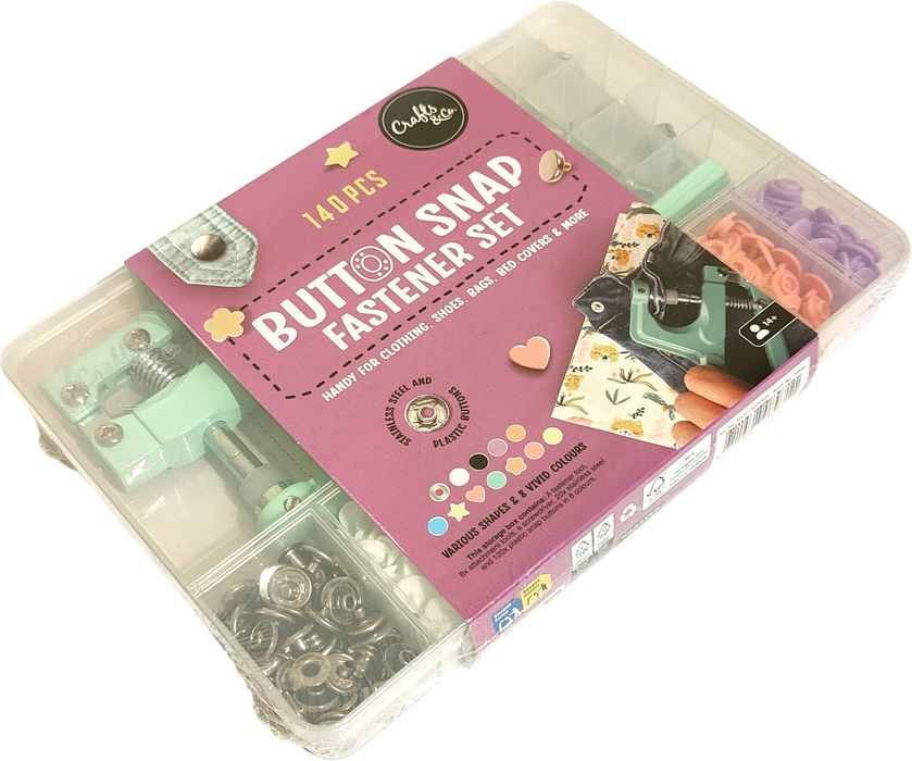 Zestaw Guzików i Zatrzasków / Zestaw kaletniczy